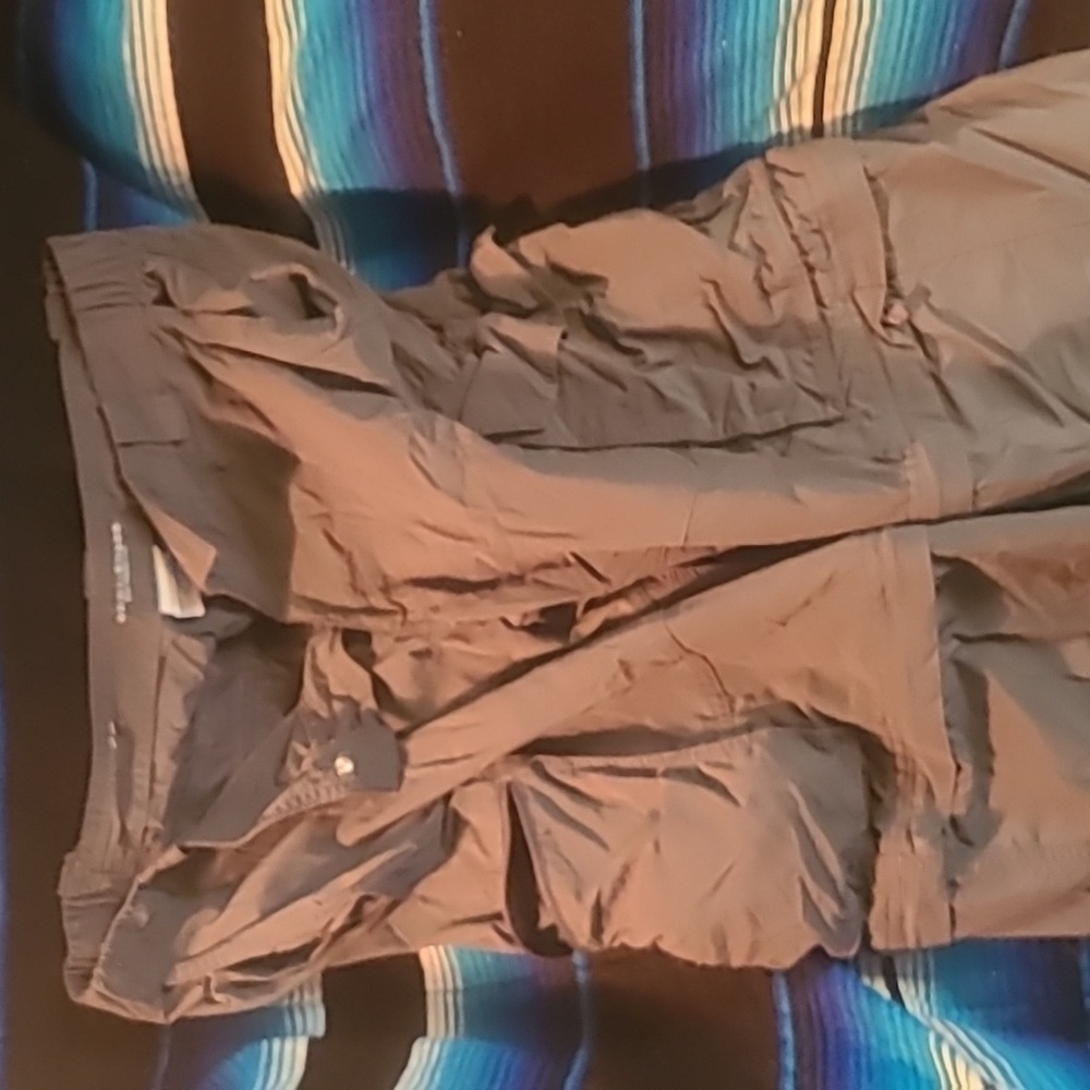Columbia omni shade convertible hiking pants size 34x34